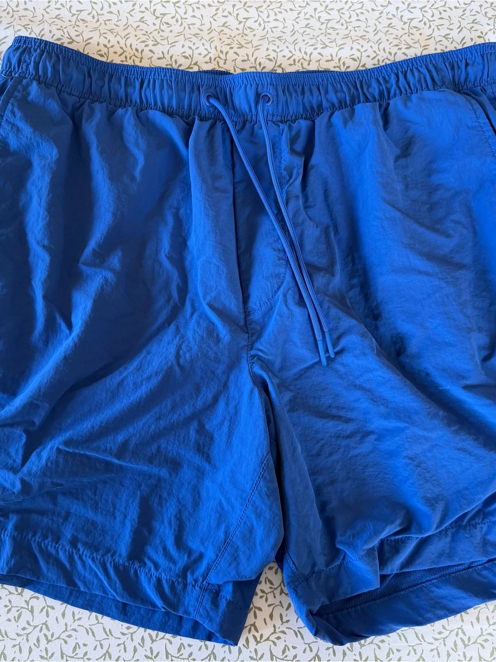 American Eagle Blue Mesh Athletic Shorts